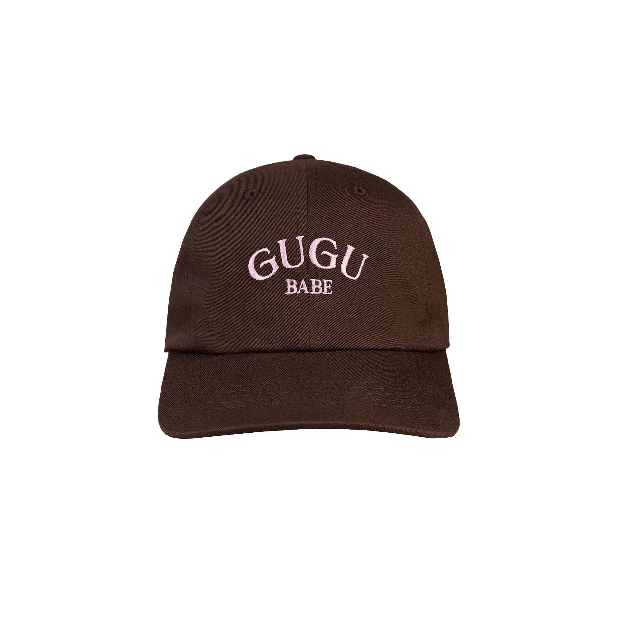 GUGU czapka z daszkiem "GUGU BABE" brown