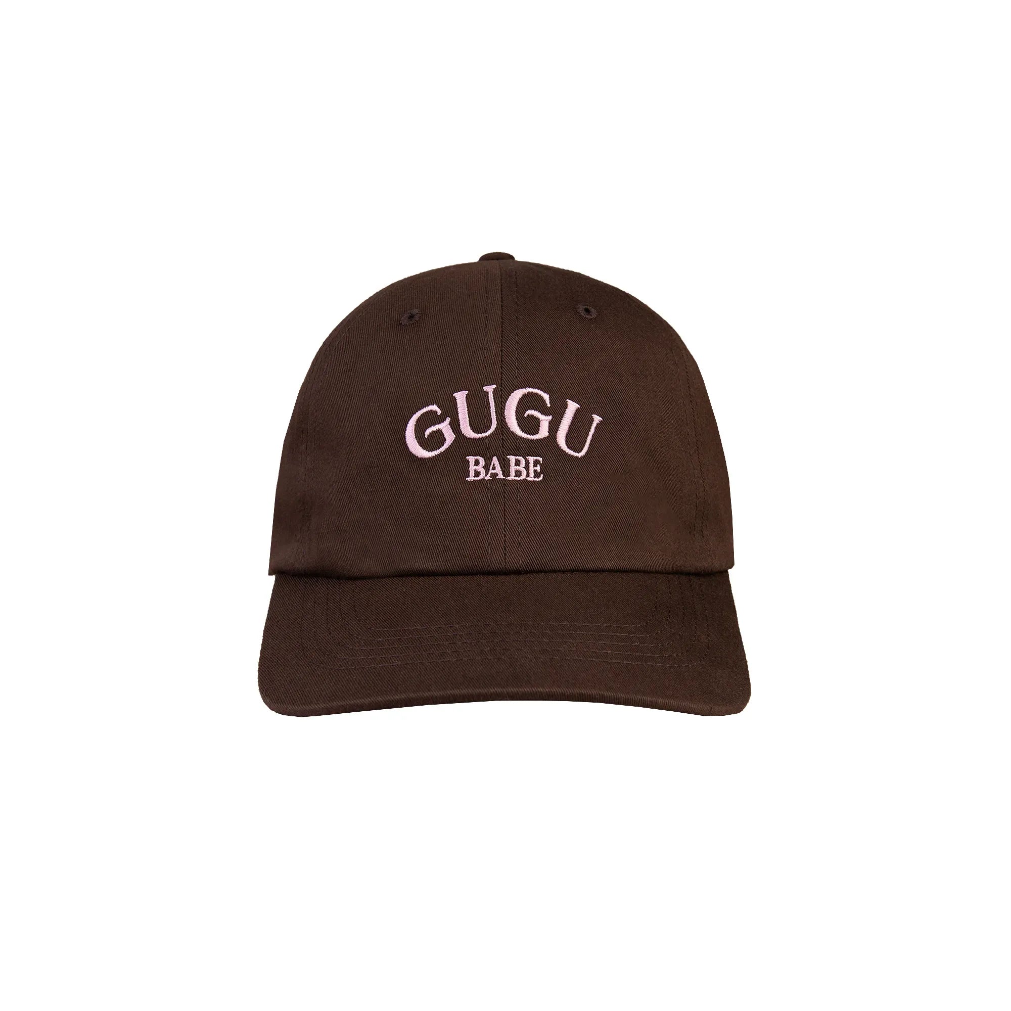 GUGU czapka z daszkiem "GUGU BABE" brown