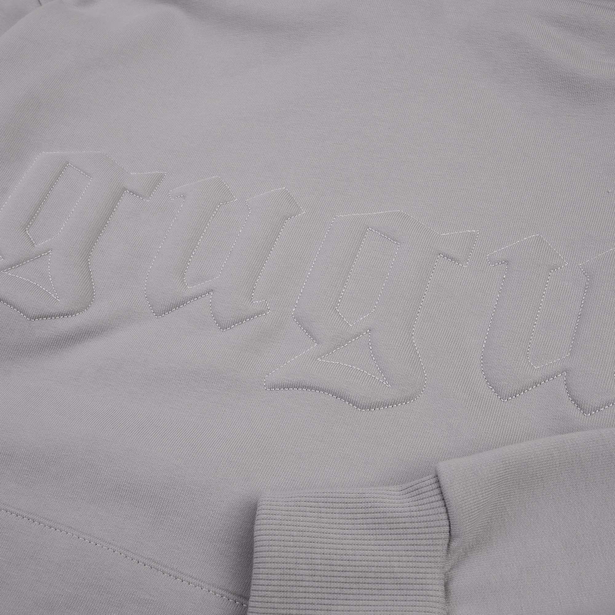 GUGU hoodie "GUGU" LOGO gray