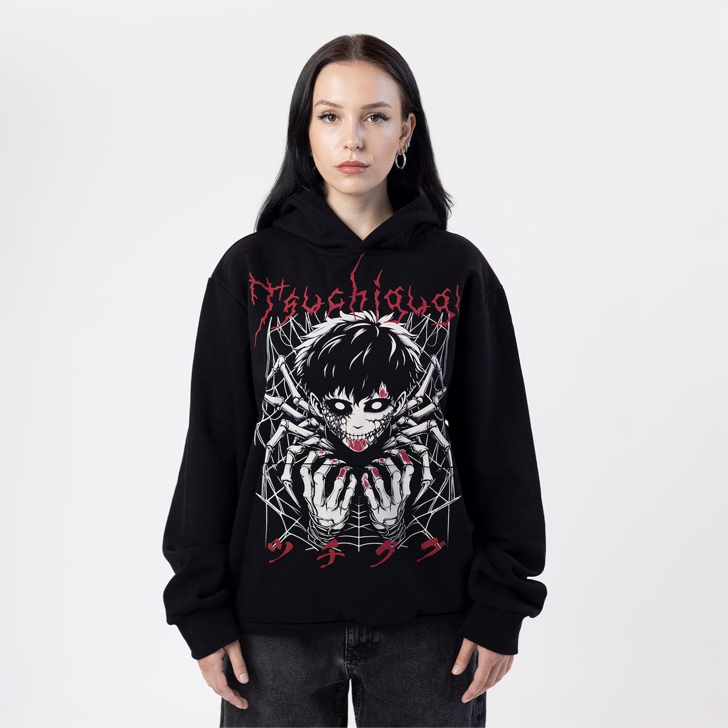 GUGU hoodie "TSUCHIGUGU" black