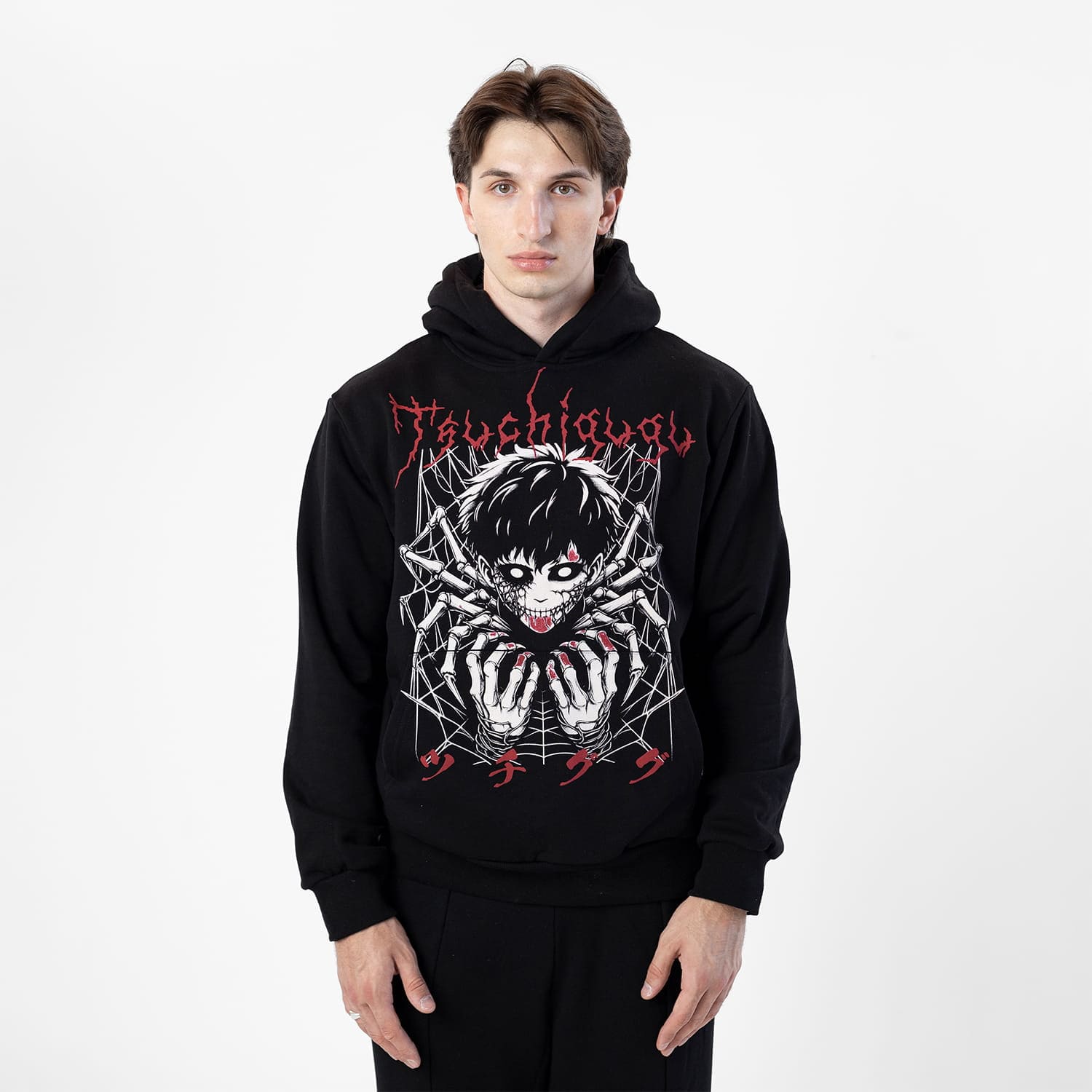 GUGU hoodie "TSUCHIGUGU" black