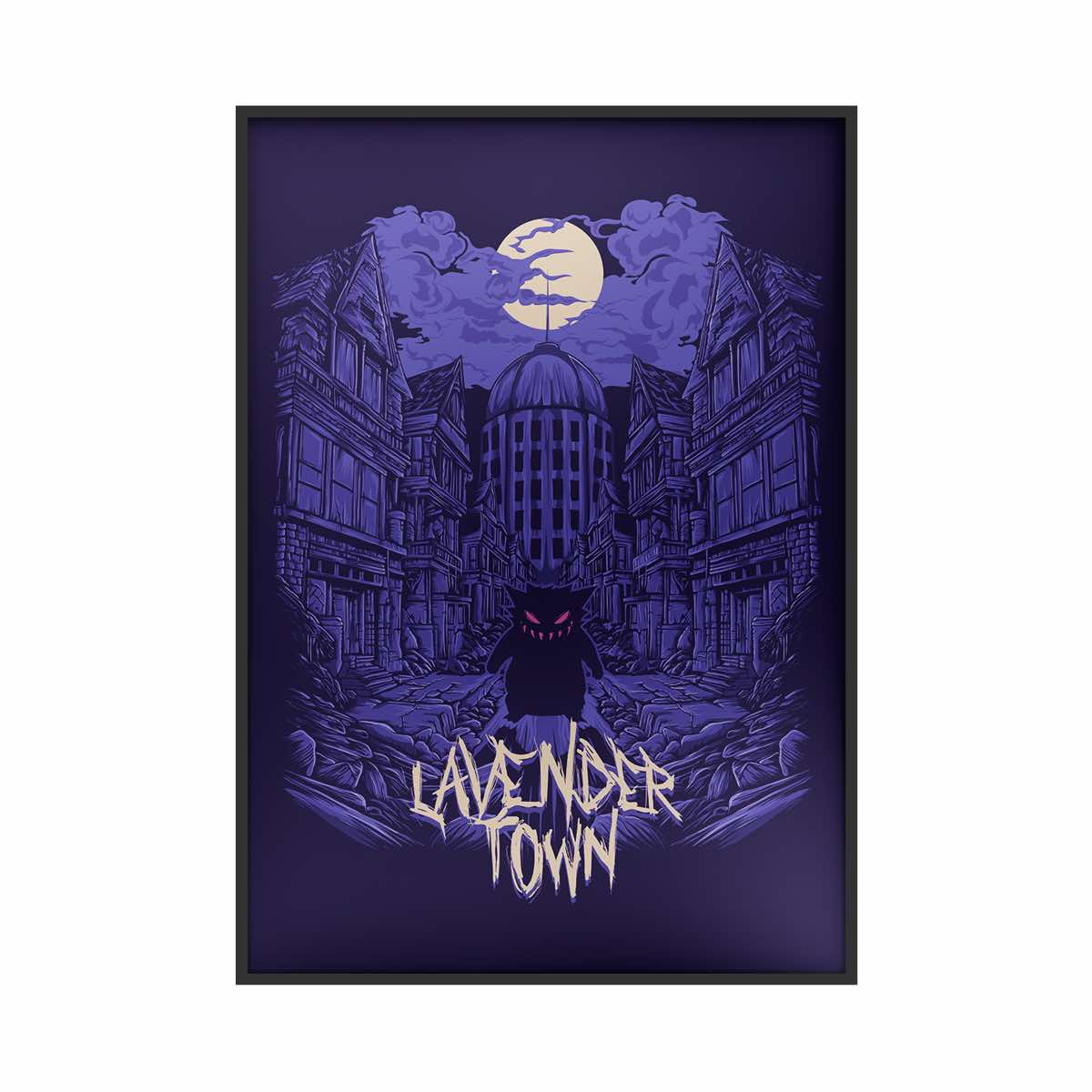 GUGU plakat "LAVENDER TOWN"
