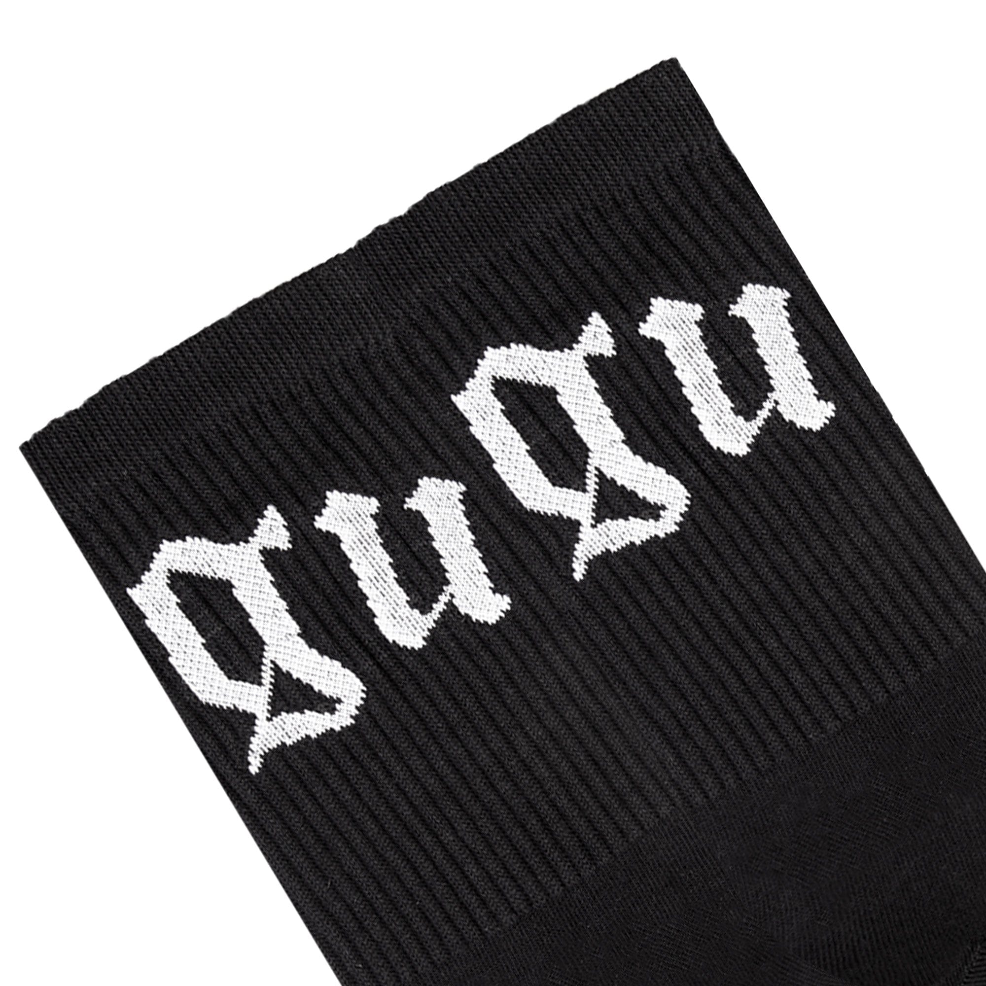 GUGU skarpetki 'GUGU CREW' black