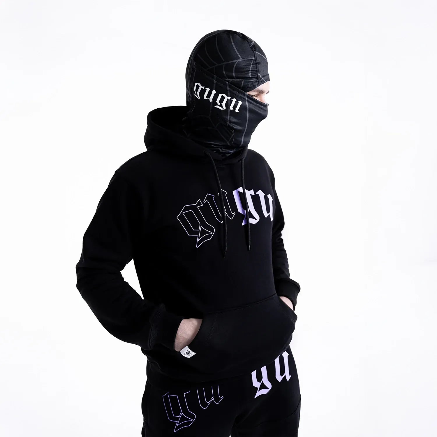 GUGU spodnie dresowe "GUGU TAG" black