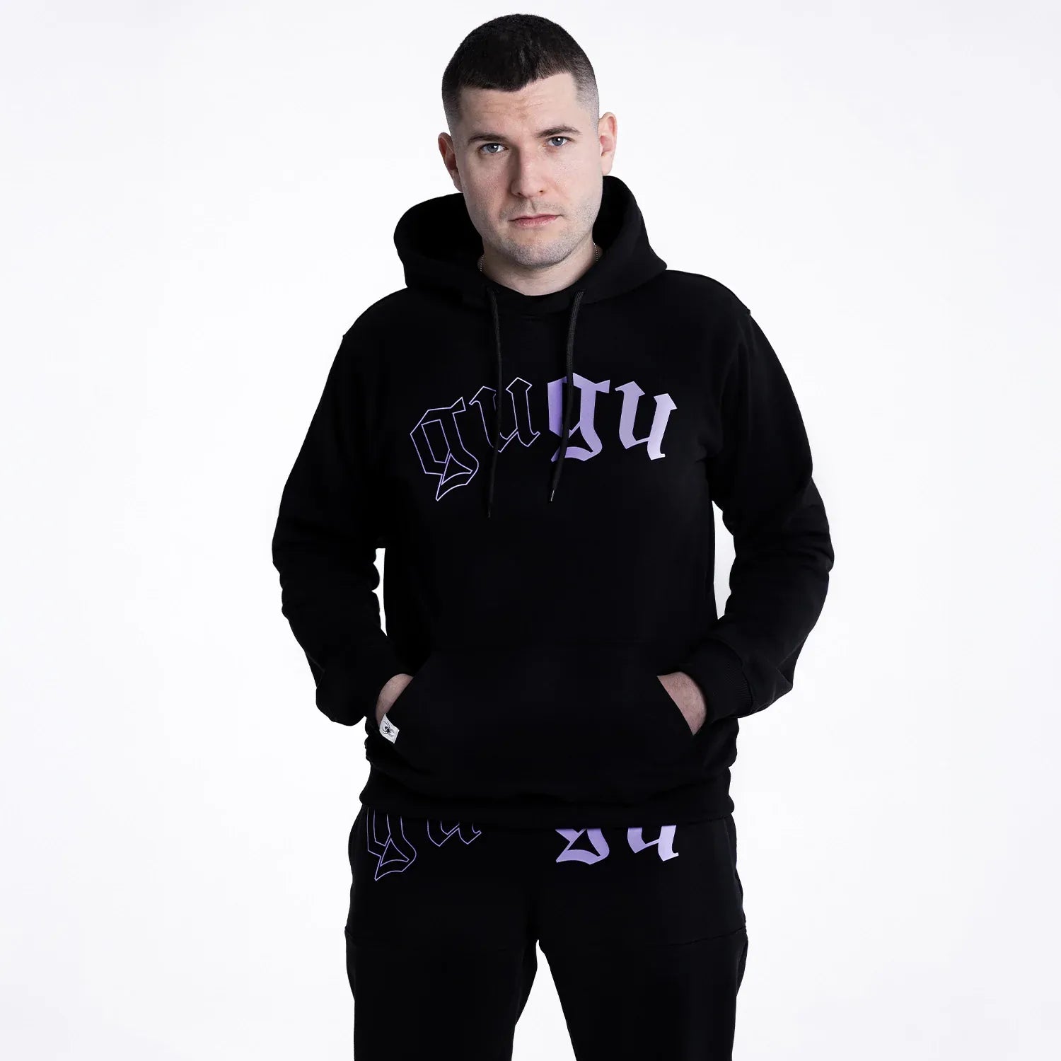 GUGU spodnie dresowe "GUGU TAG" black