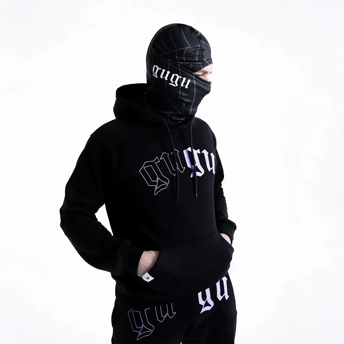 GUGU spodnie dresowe "GUGU TAG" black