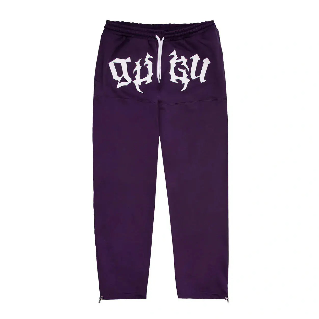 GUGU spodnie dresowe "GUGU TAG" violet