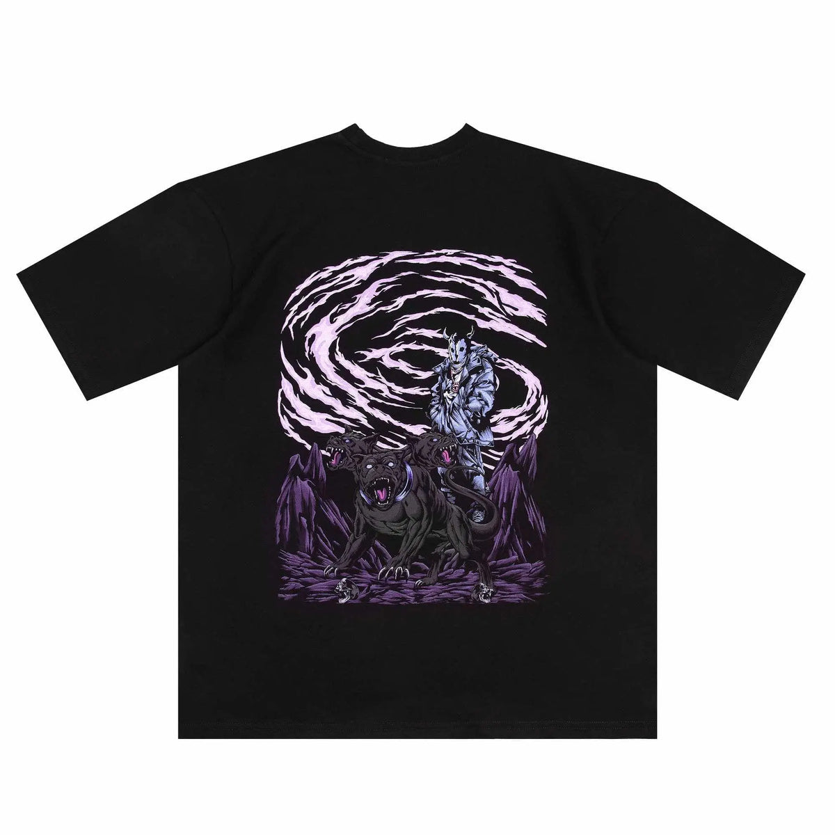 GUGU t-shirt "ANIOŁ STRÓŻ" black