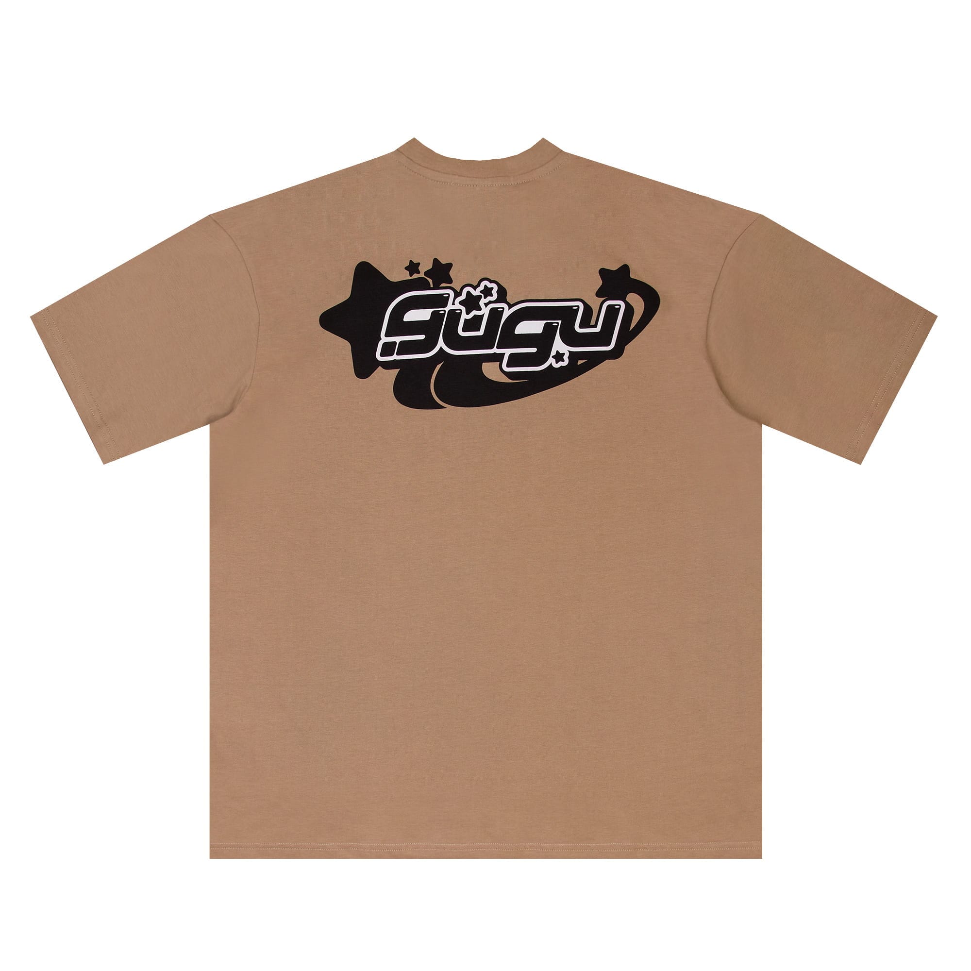 GUGU t-shirt "GUGU ANIME" caramel