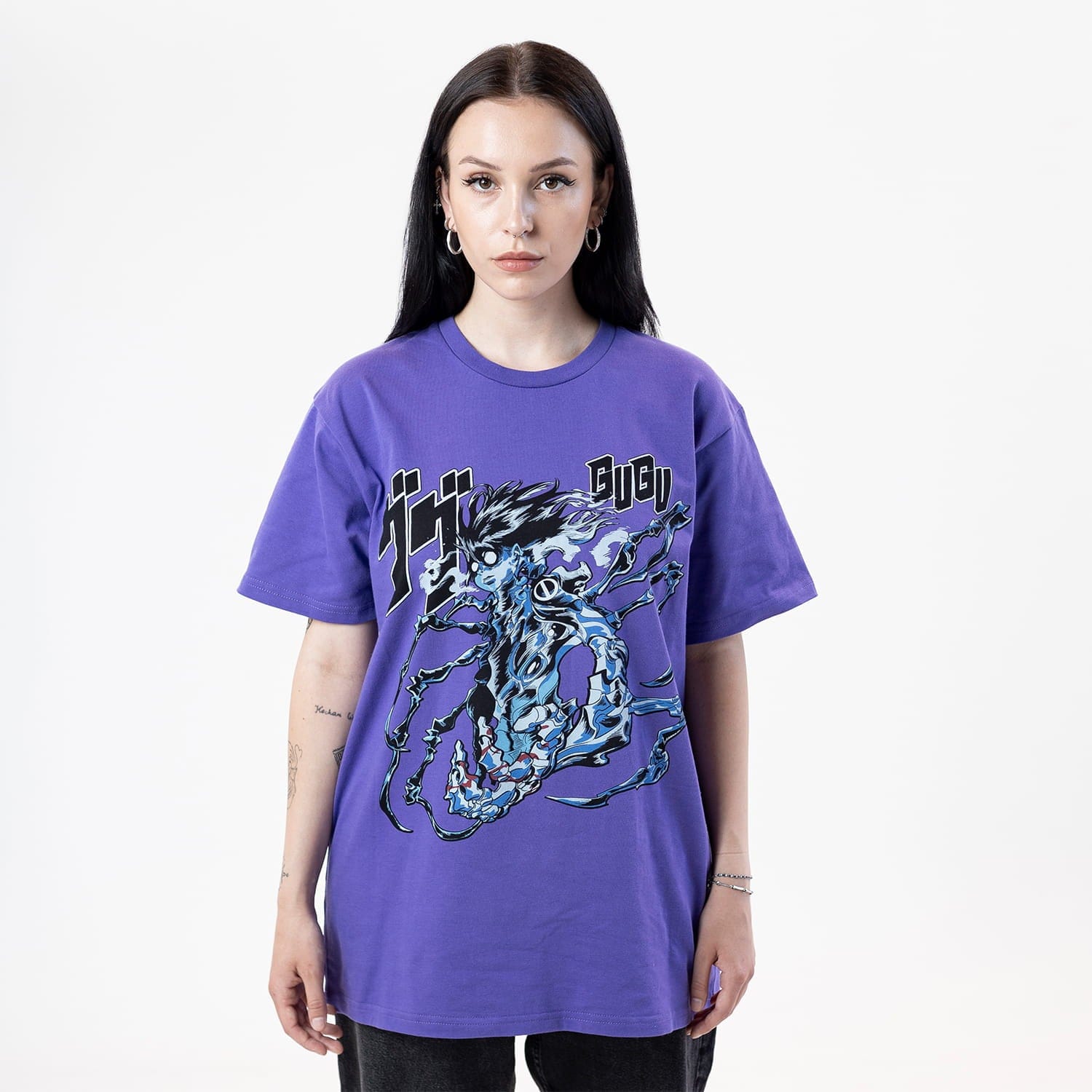 GUGU t-shirt "GUGU ANIME" violet
