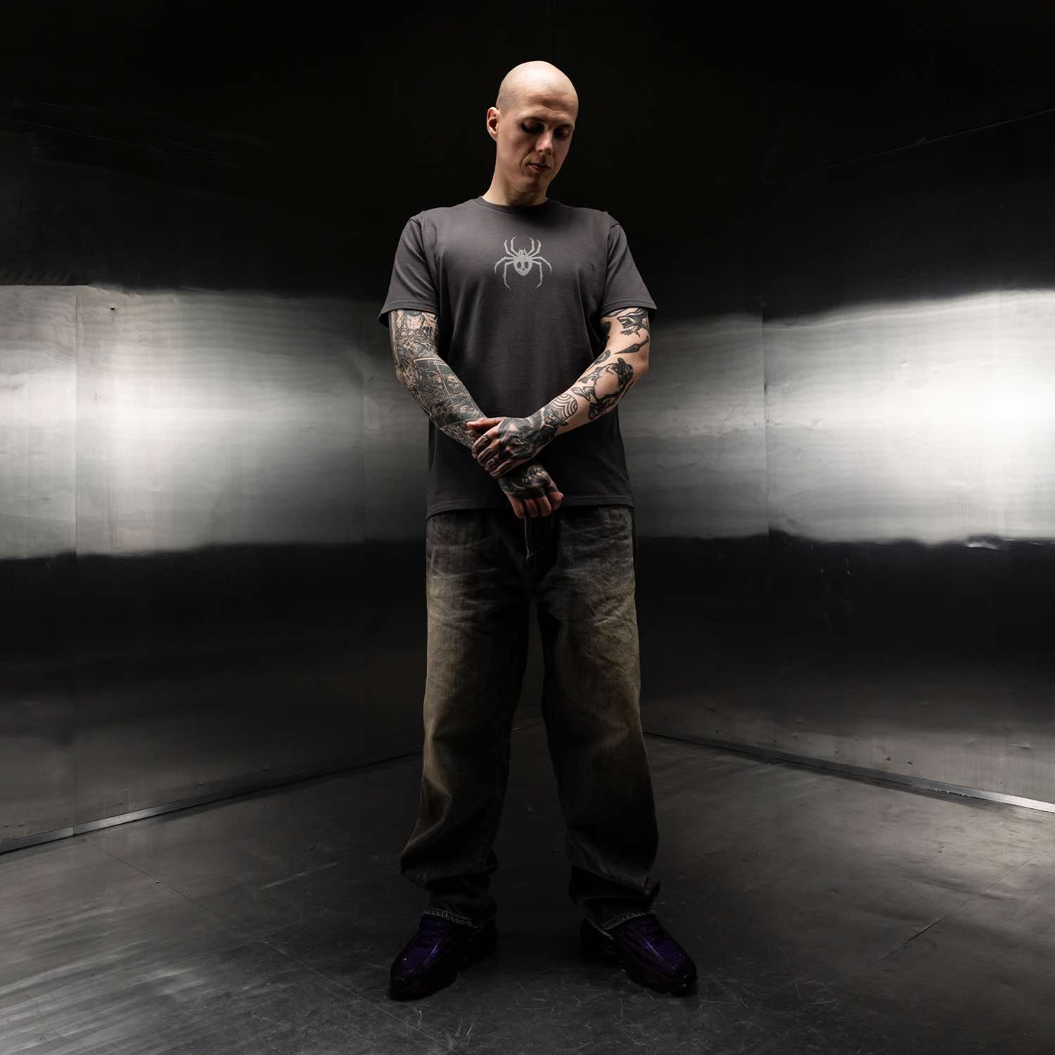 GUGU t-shirt "GUGU GRUNGE" dark gray