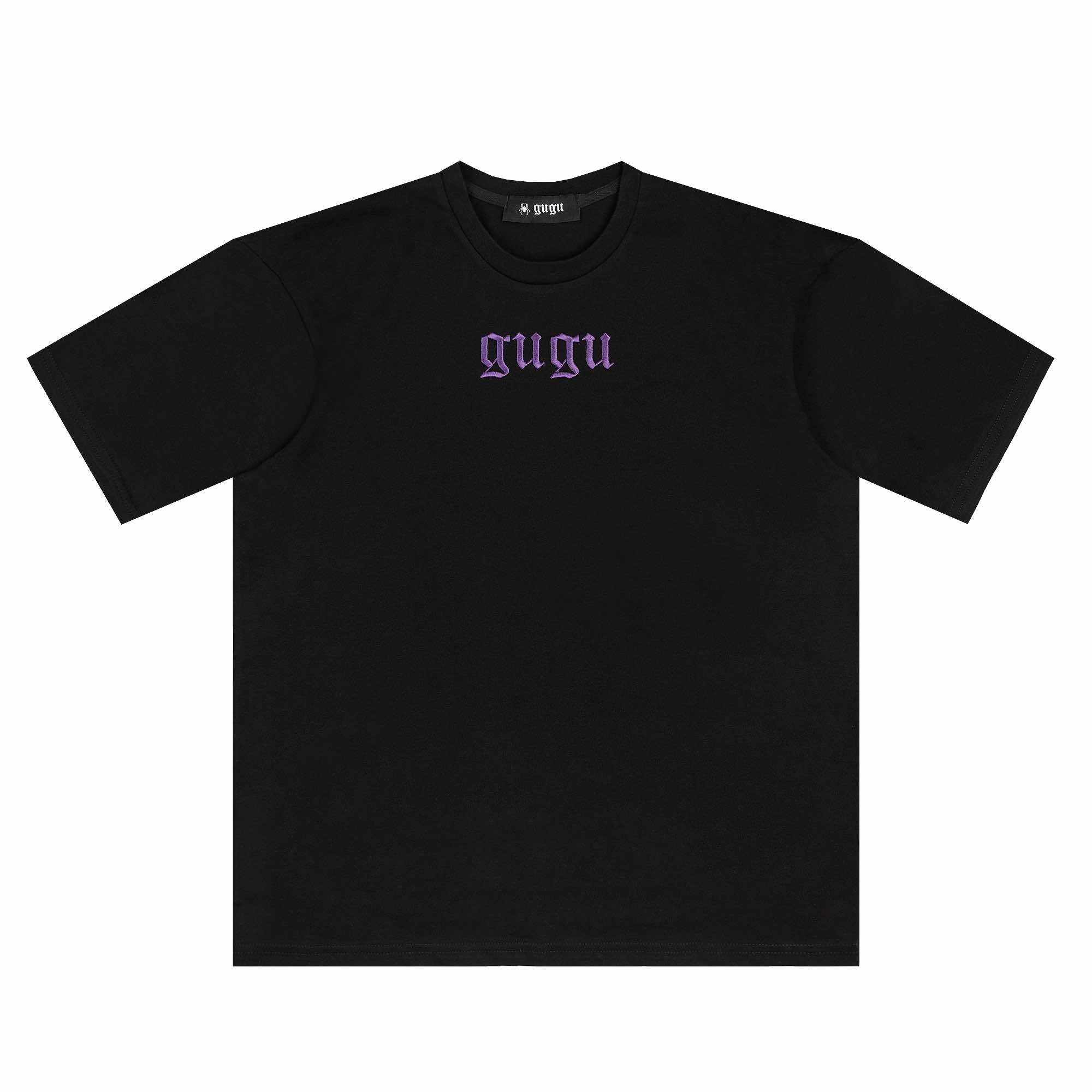 GUGU t-shirt "GUGU" LOGO black