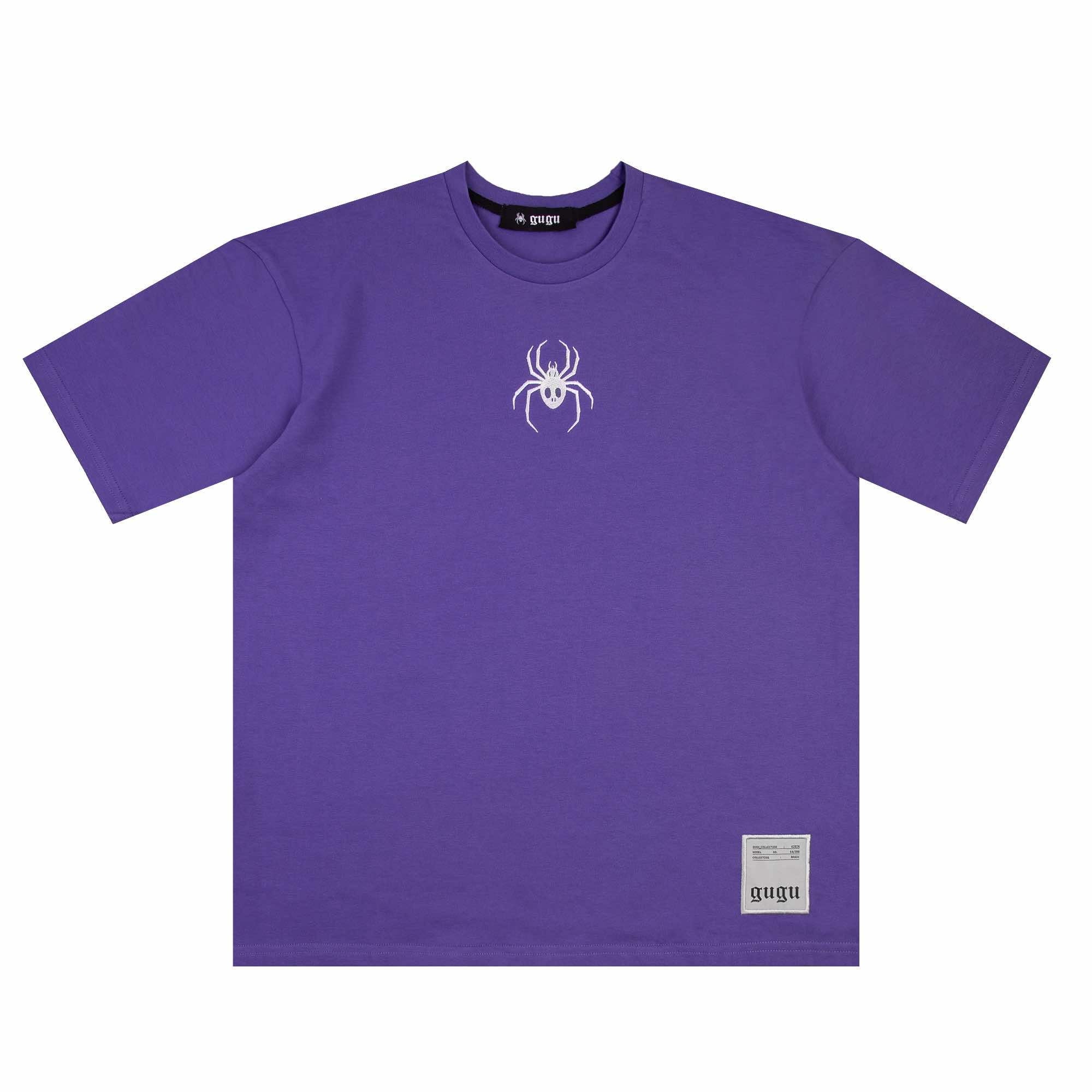 GUGU t-shirt "GUGU SPIDER" violet