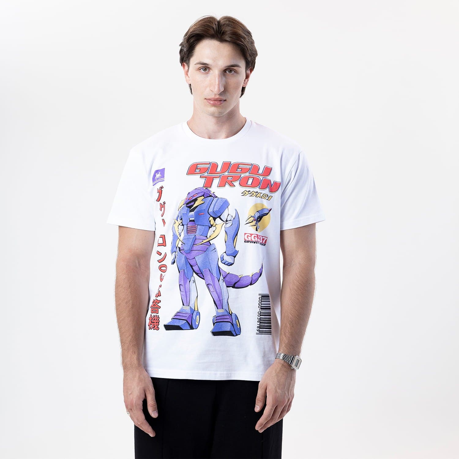 GUGU t-shirt "GUGUTRON" white