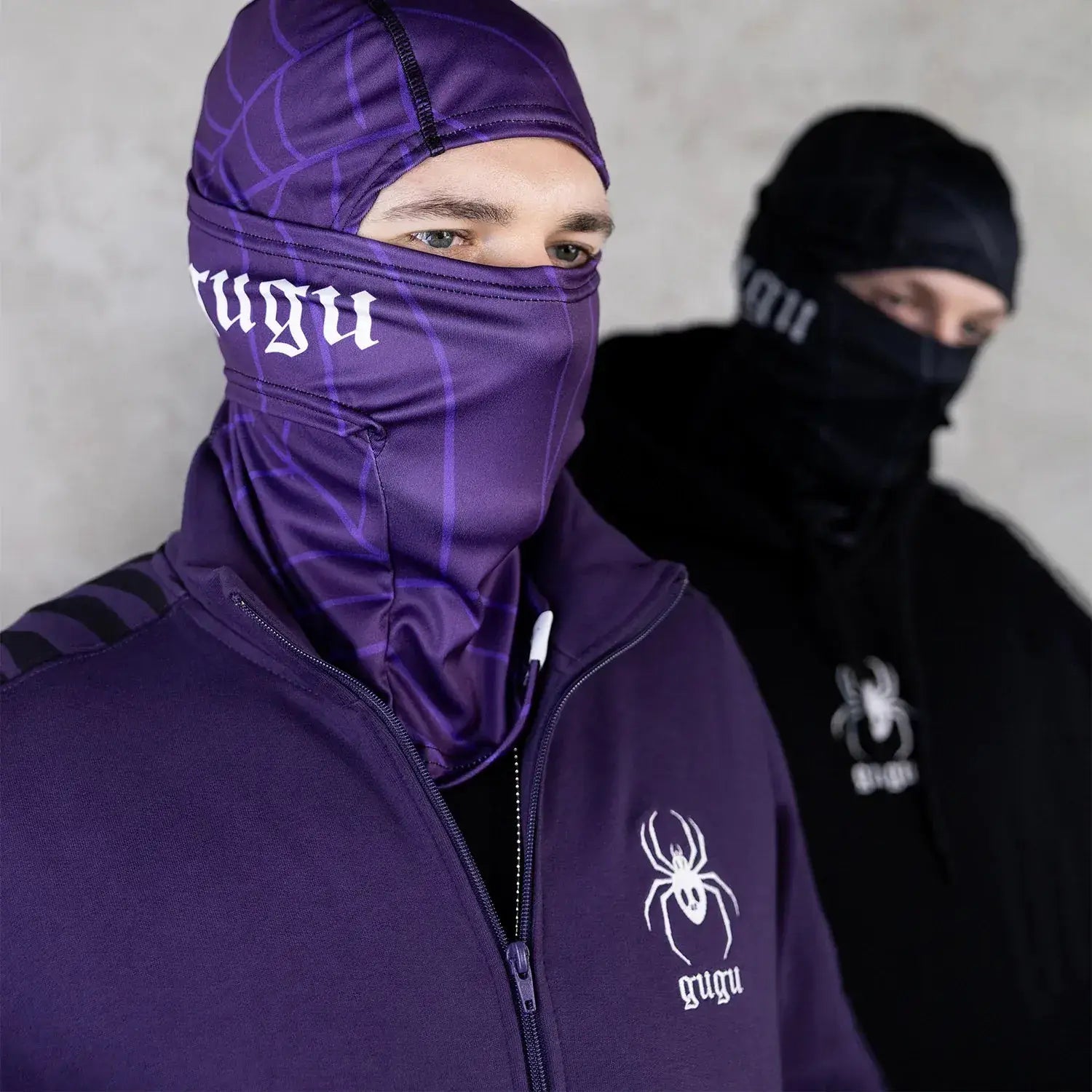 GUGU balaclava "DARK NEST" violet