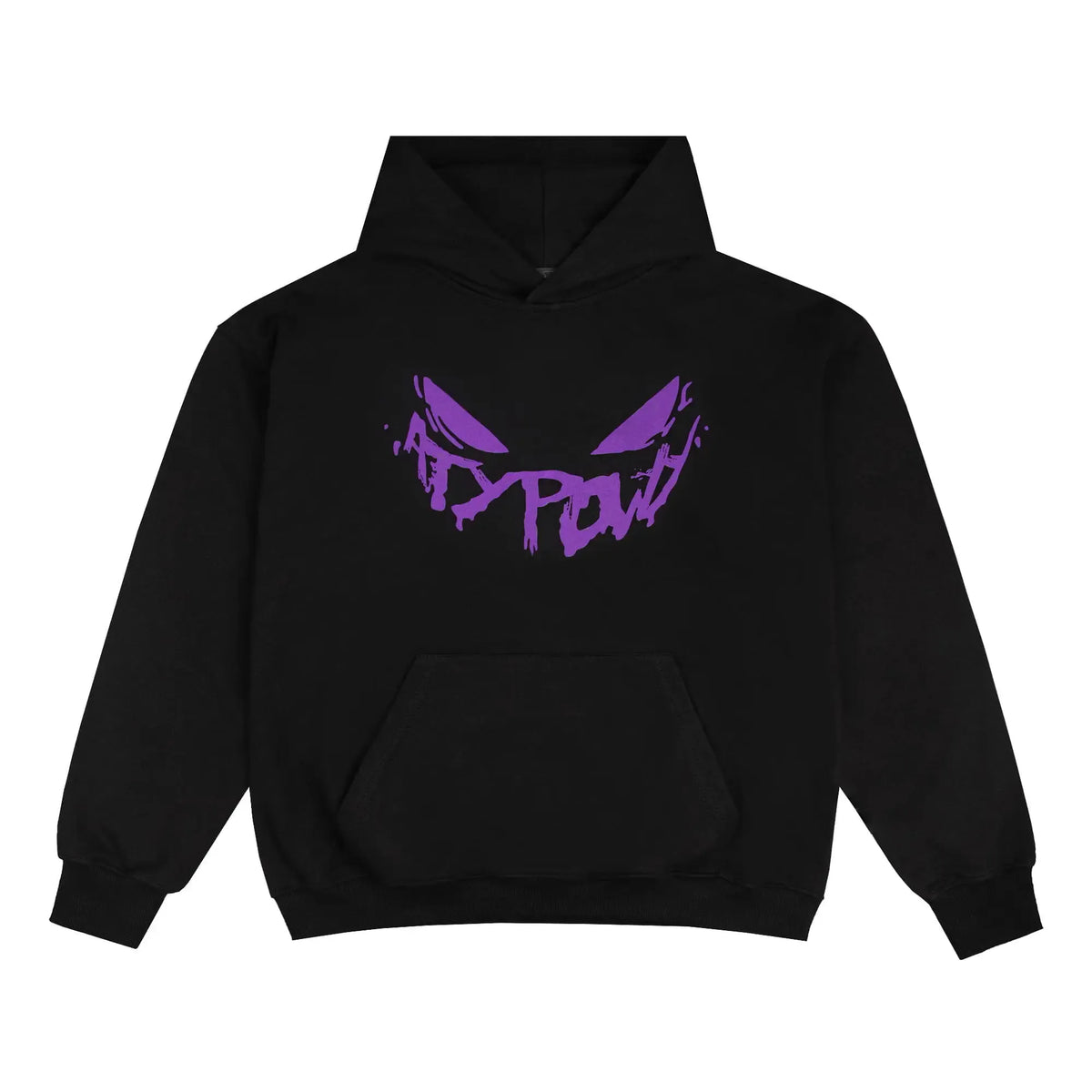 GUGU hoodie "ATYPOWY SMILE" black