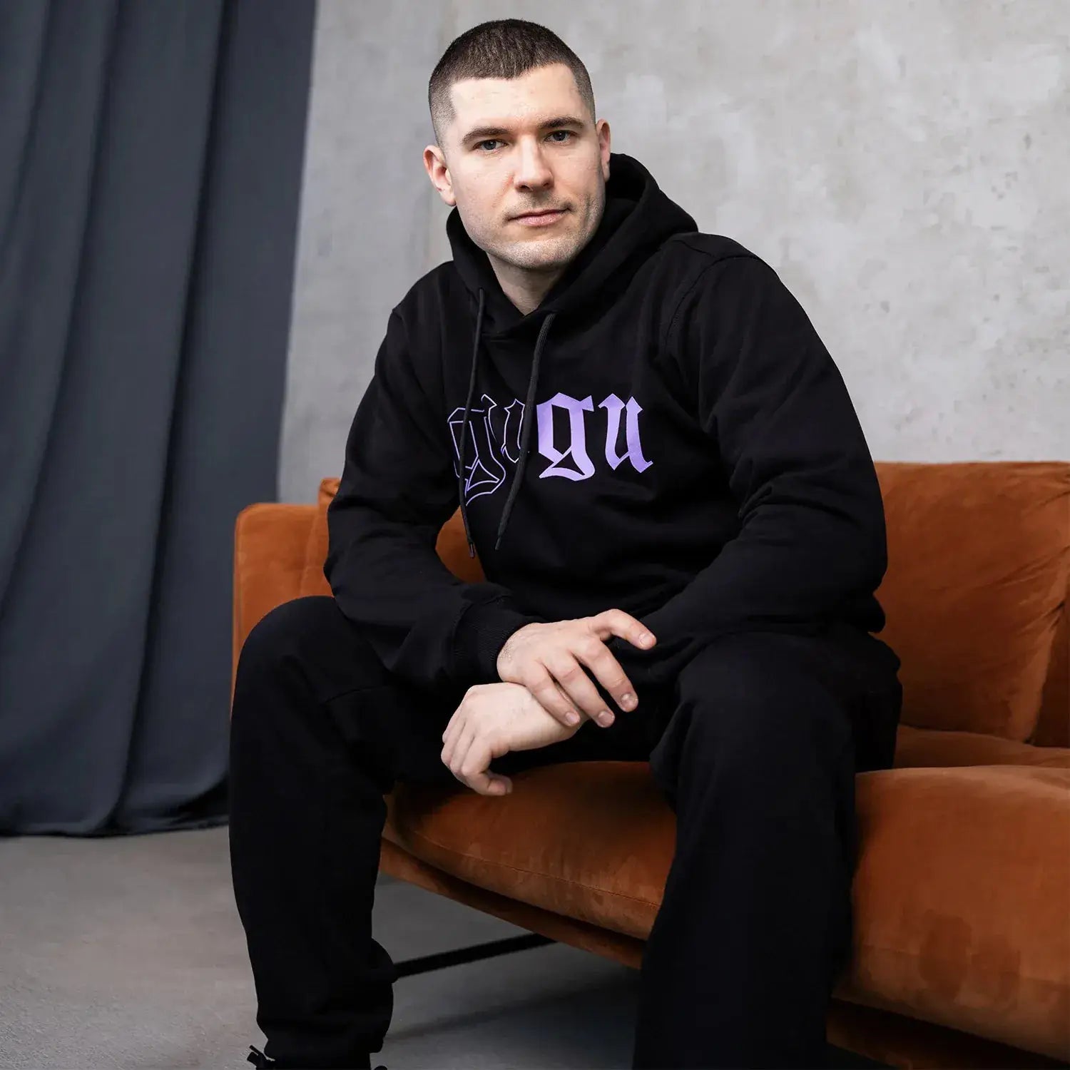 GUGU hoodie "GUGU BASE" black