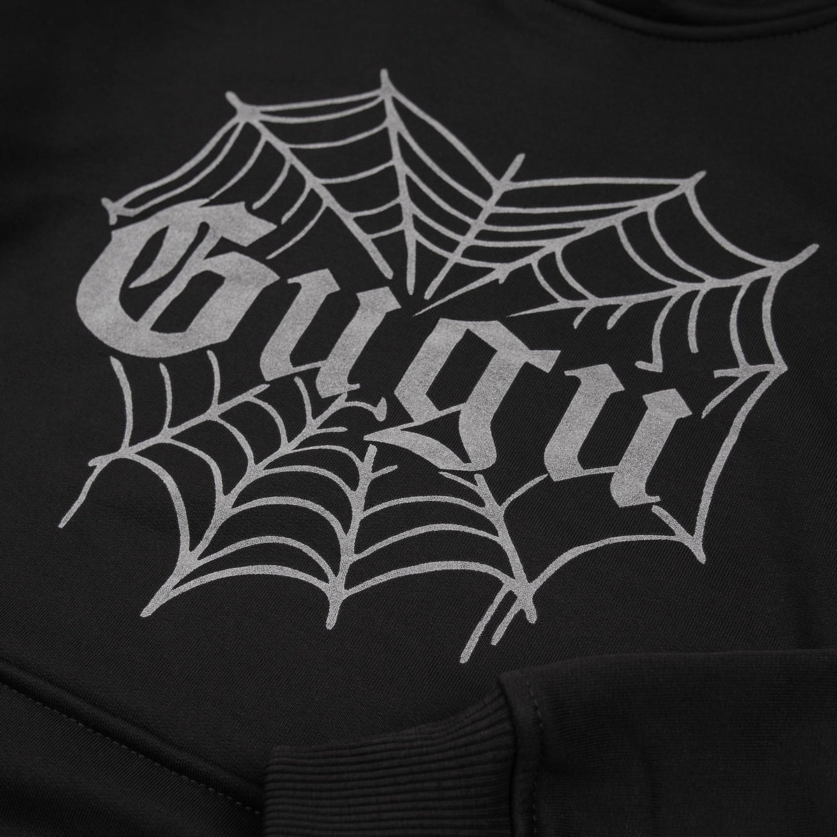 GUGU hoodie "GUGU HEARTWEB" black