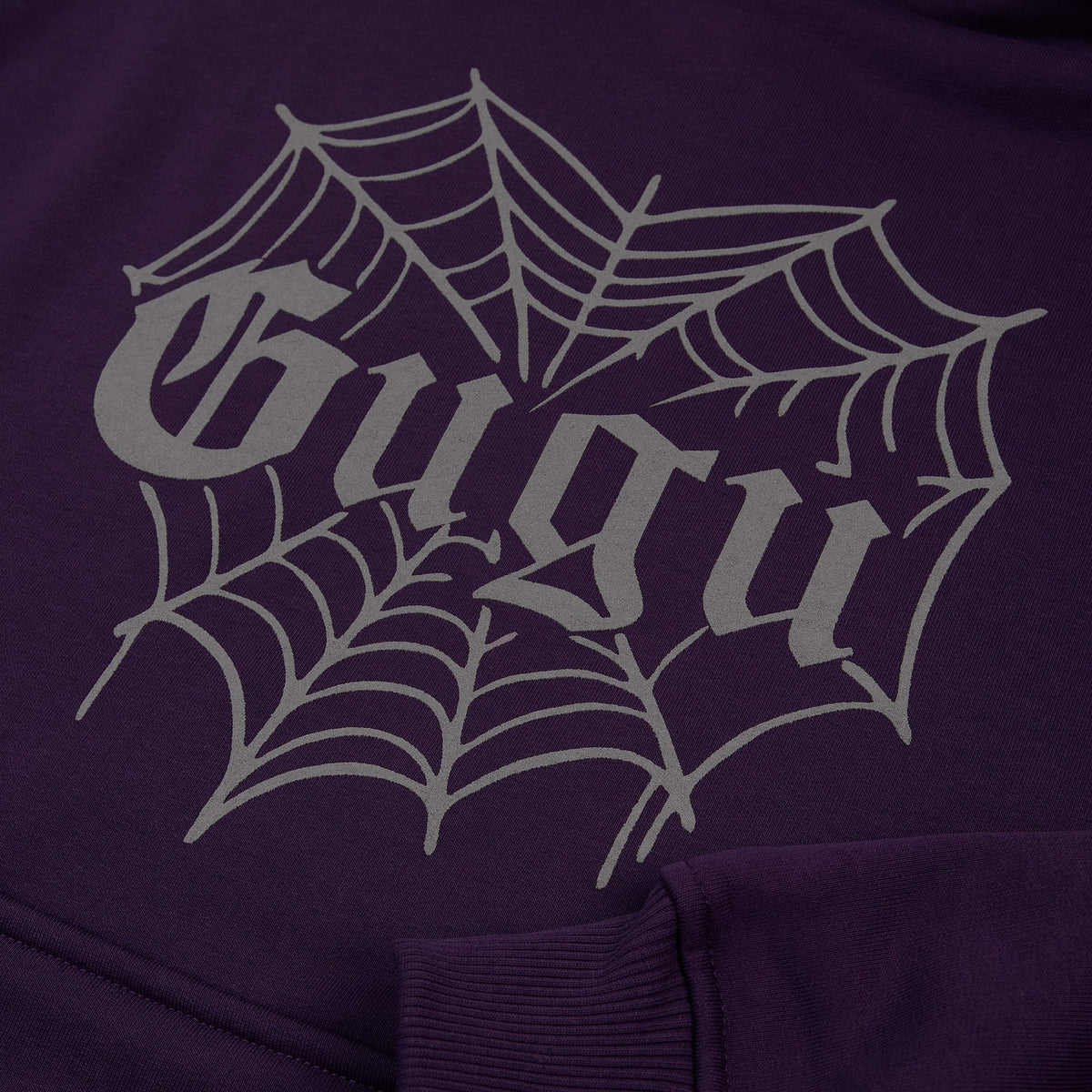 GUGU hoodie "GUGU HEARTWEB" violet
