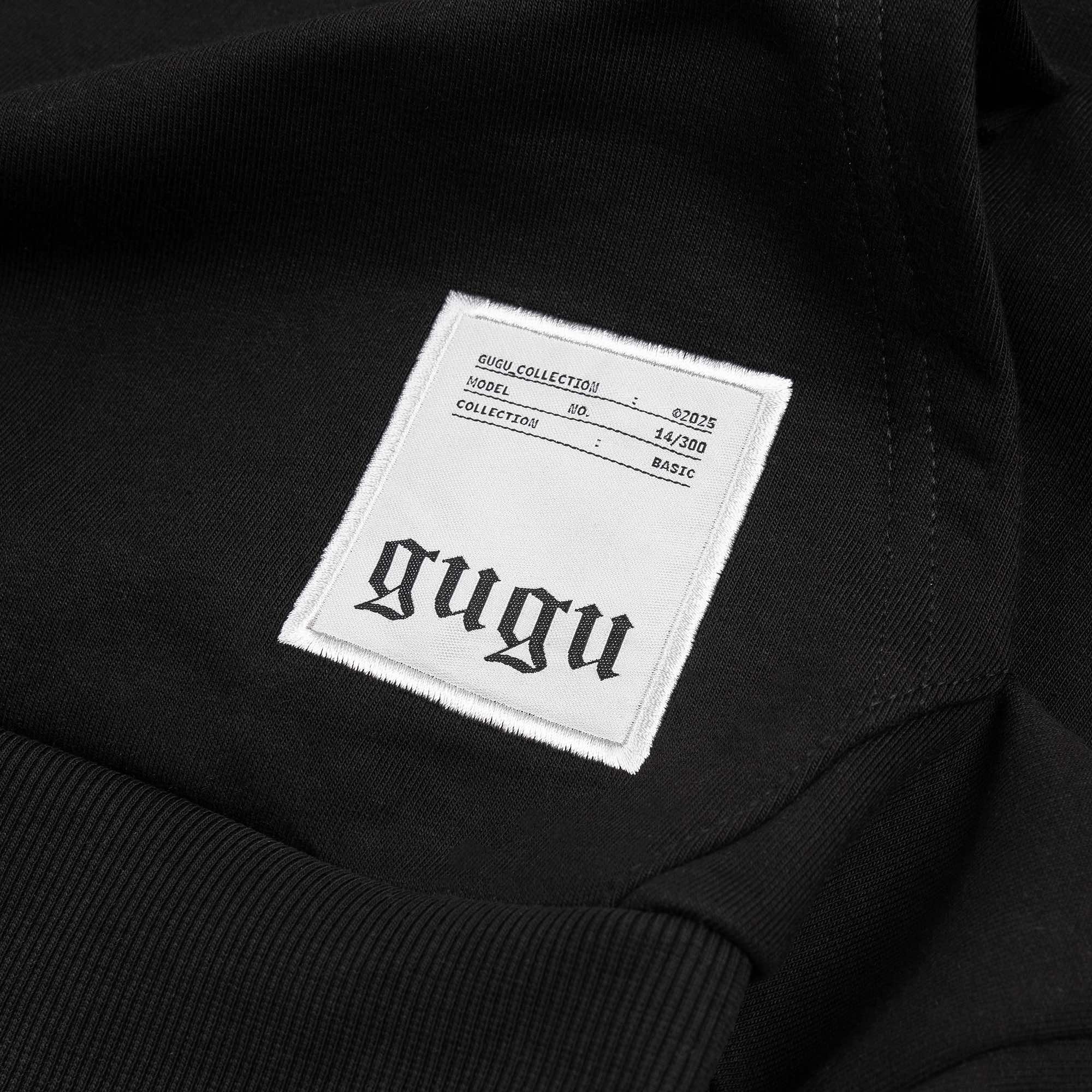 GUGU hoodie "GUGU SPIDER" black