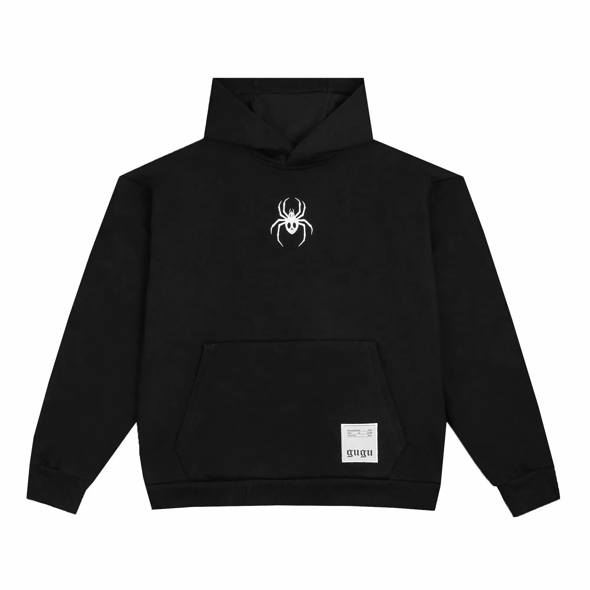 GUGU hoodie "GUGU SPIDER" black