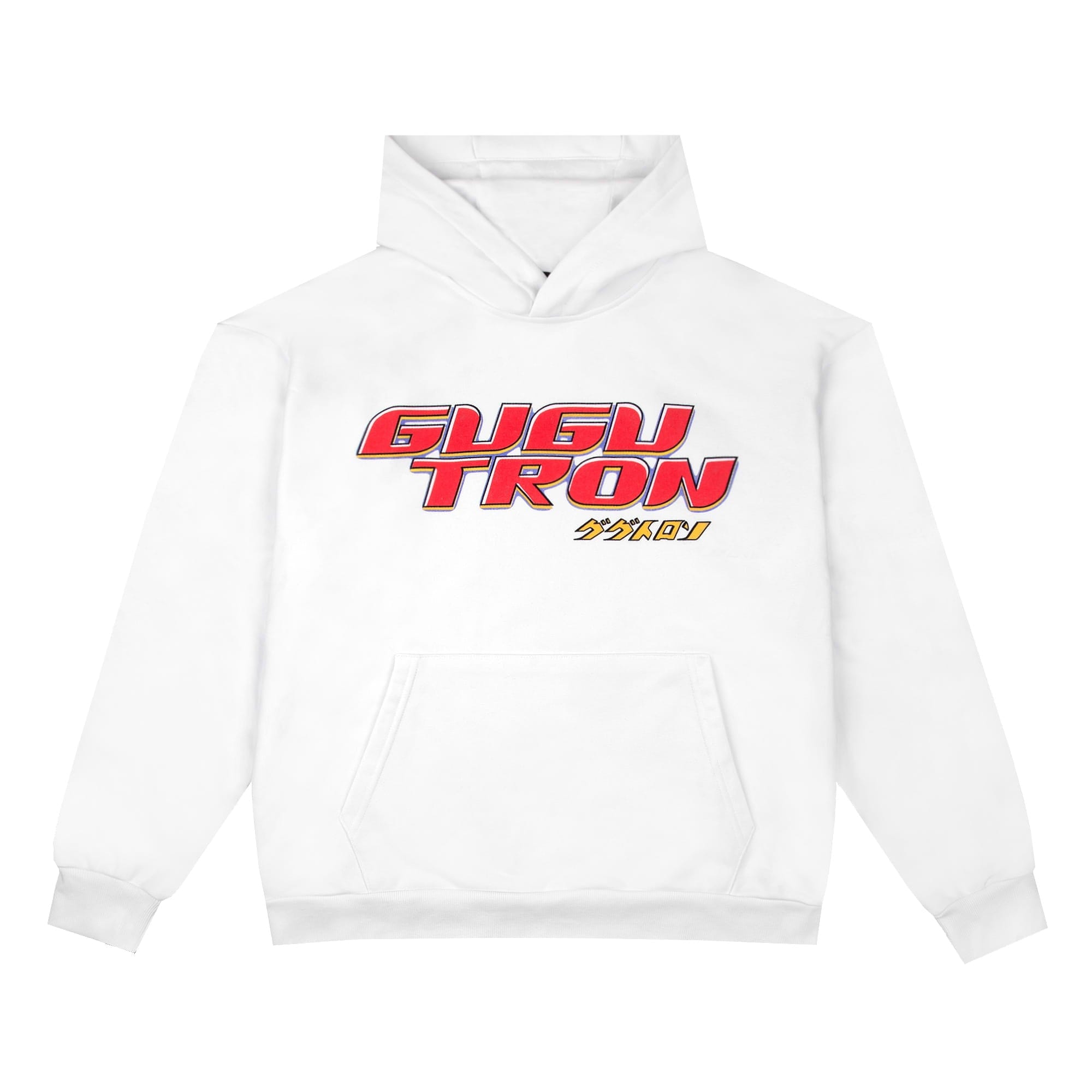 GUGU hoodie "GUGUTRON" white