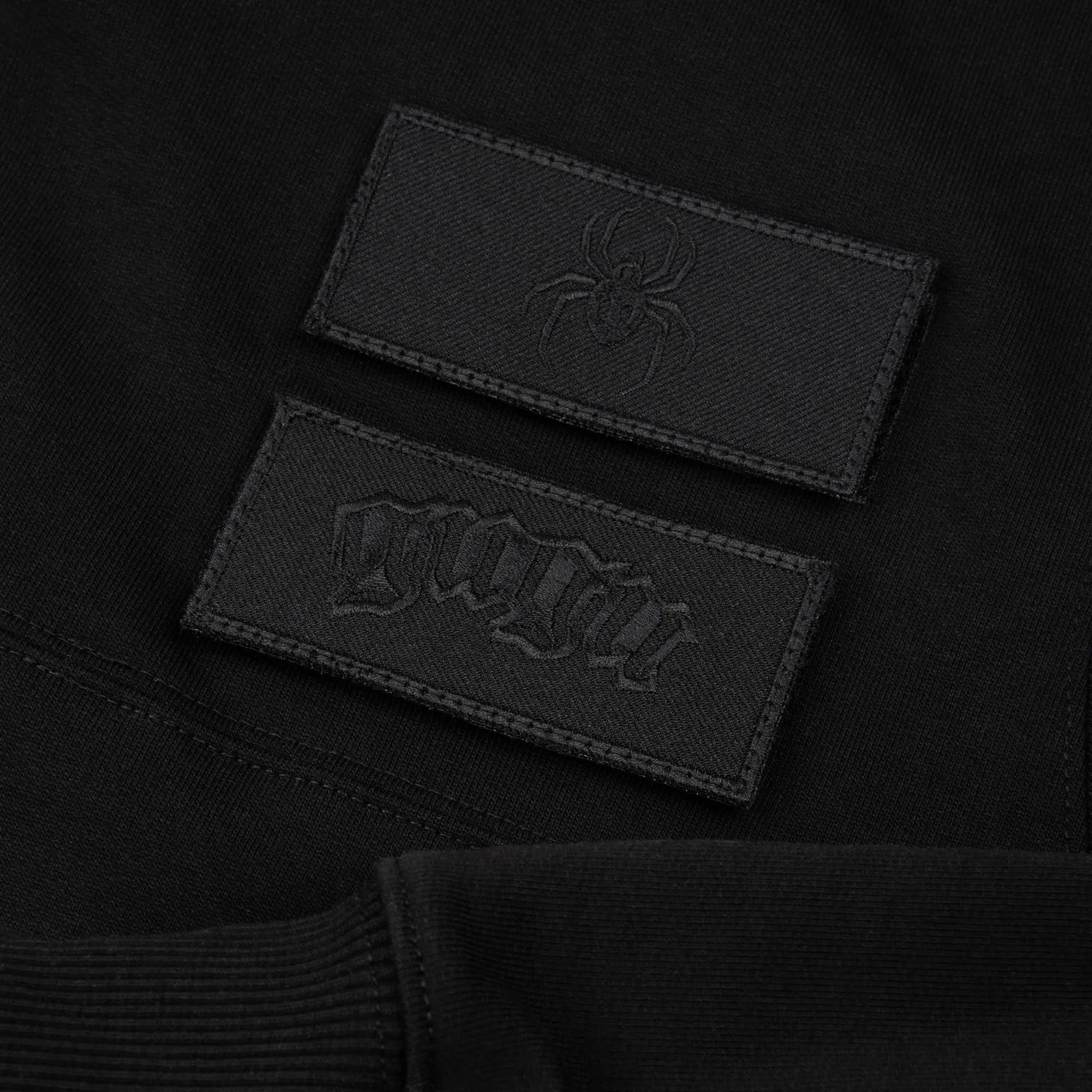 GUGU hoodie tech "GHOST OPS" black