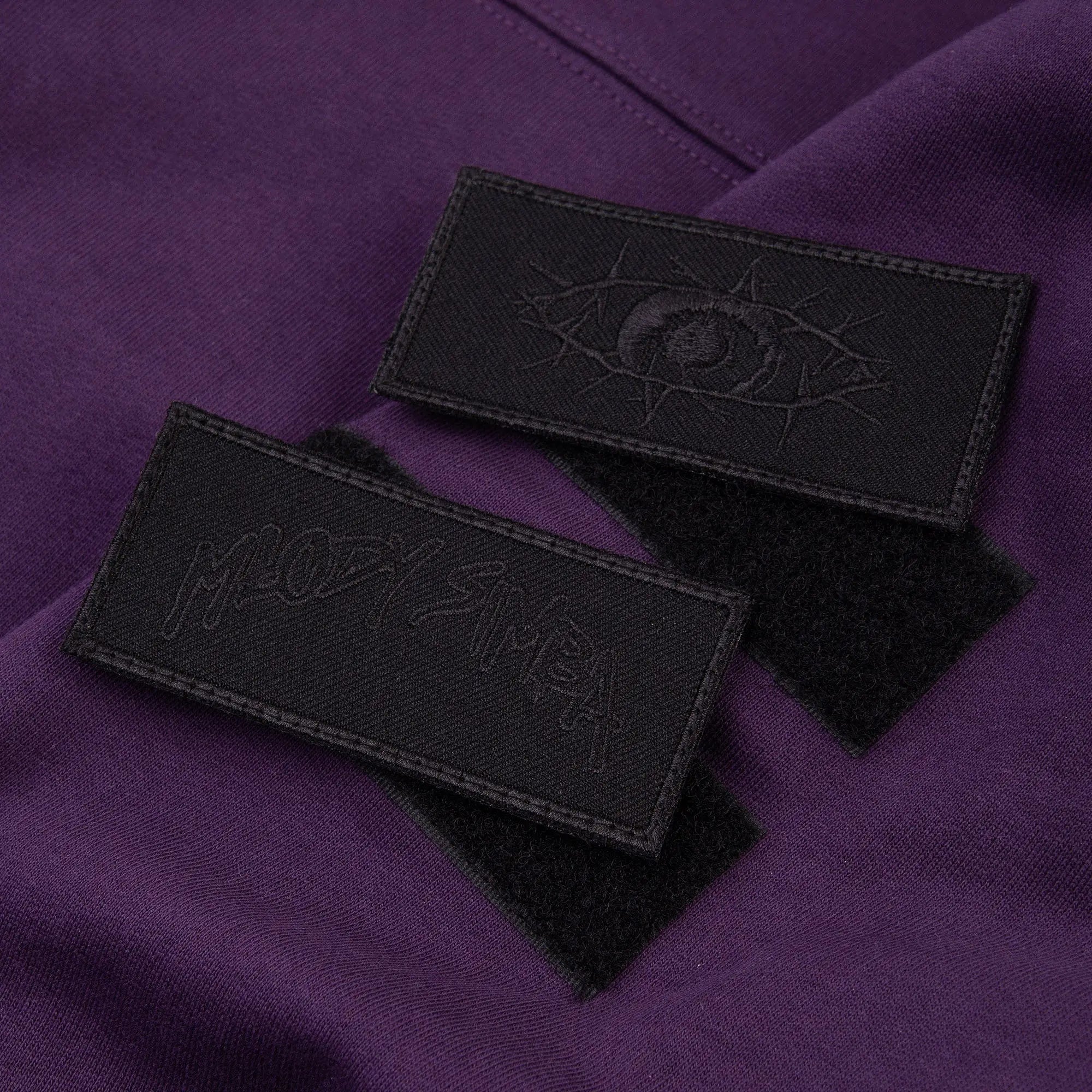 GUGU hoodie tech "GHOST OPS" violet