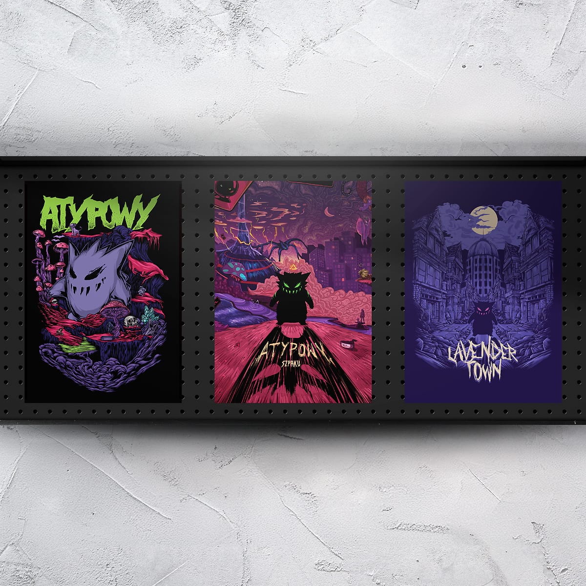 GUGU plakat "LAVENDER TOWN"