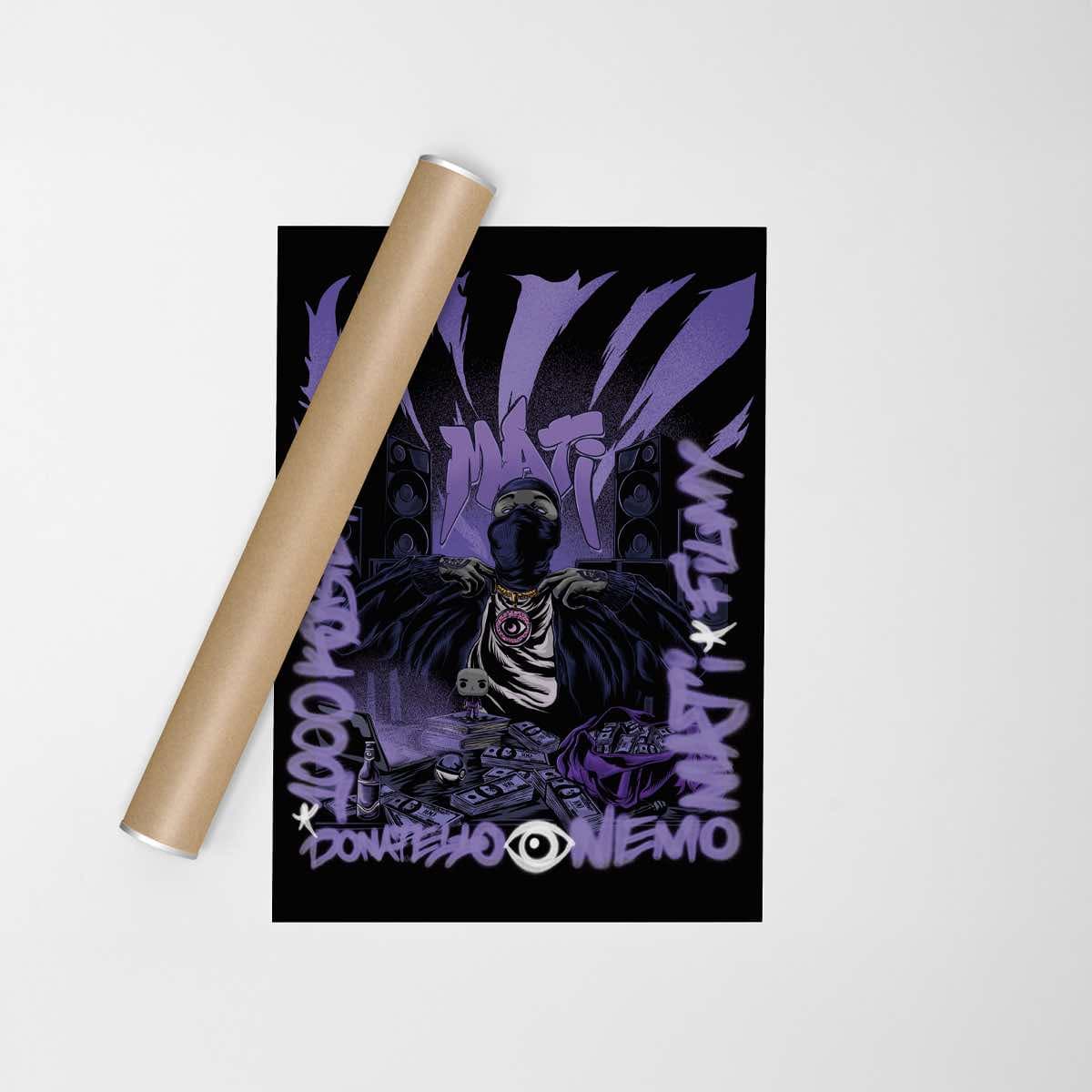 GUGU plakat "MATI"