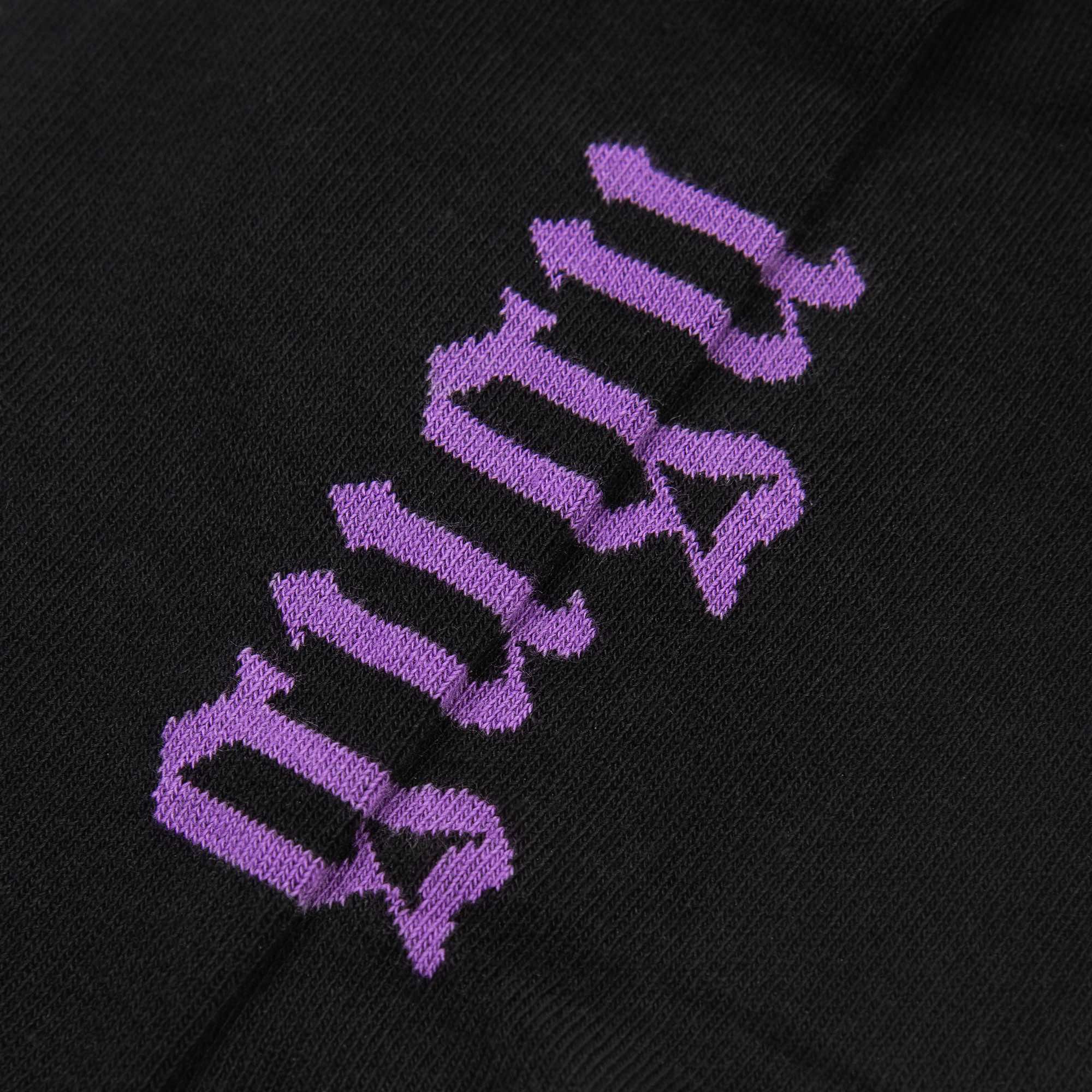 GUGU skarpetki "GUGU SPIDER" black&violet