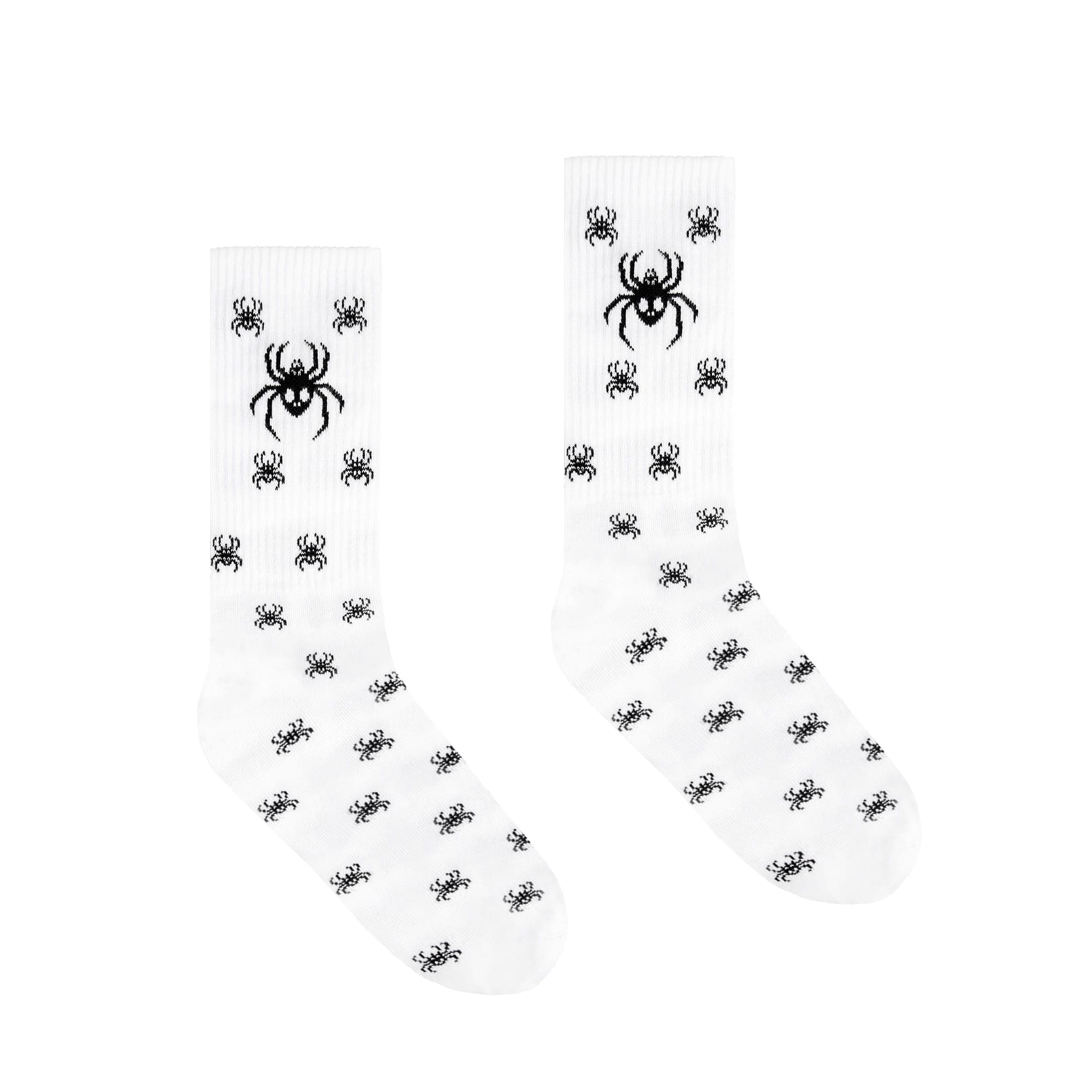 GUGU skarpetki "PATTERN GUGU" white&black