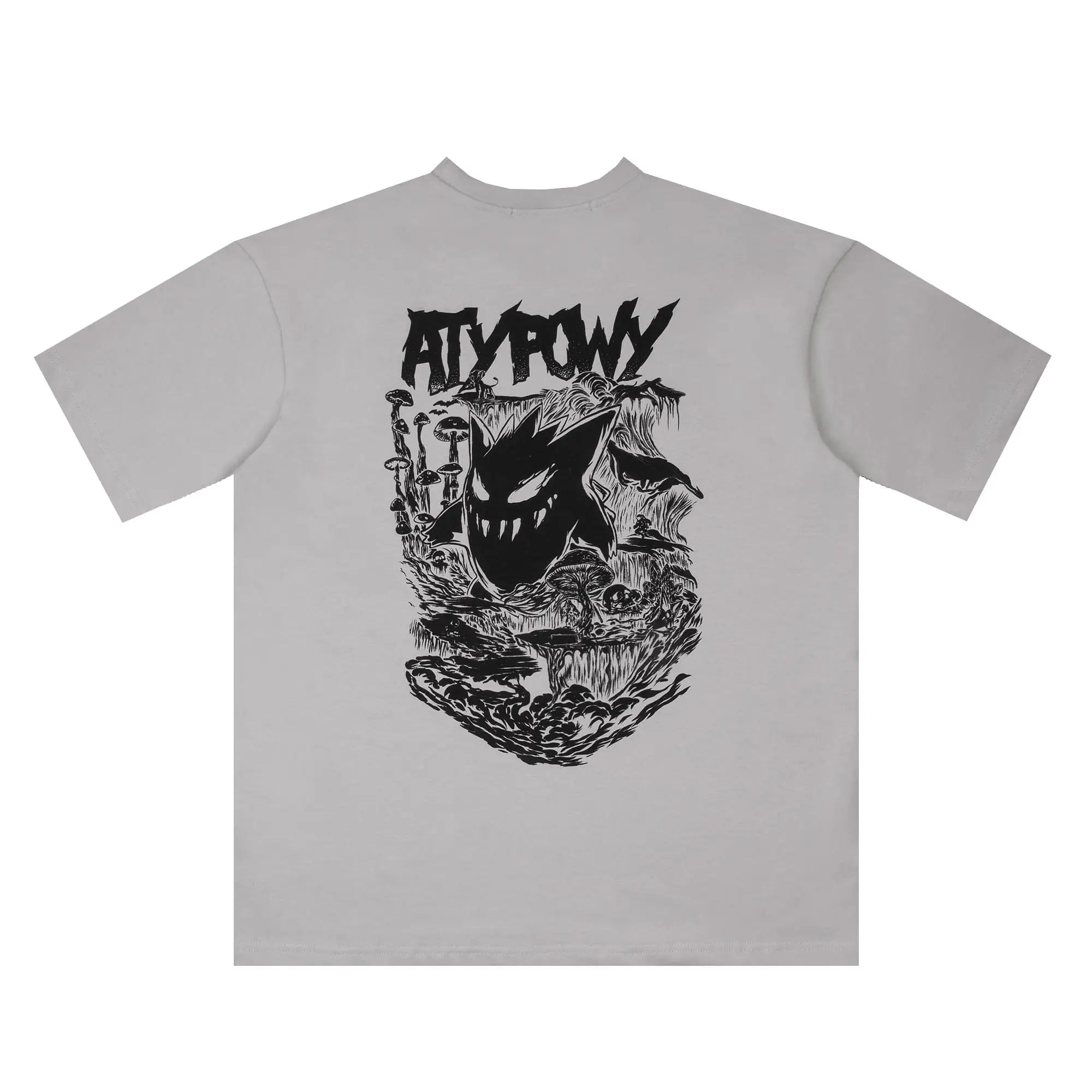 GUGU t-shirt "ATYPOWY" gray