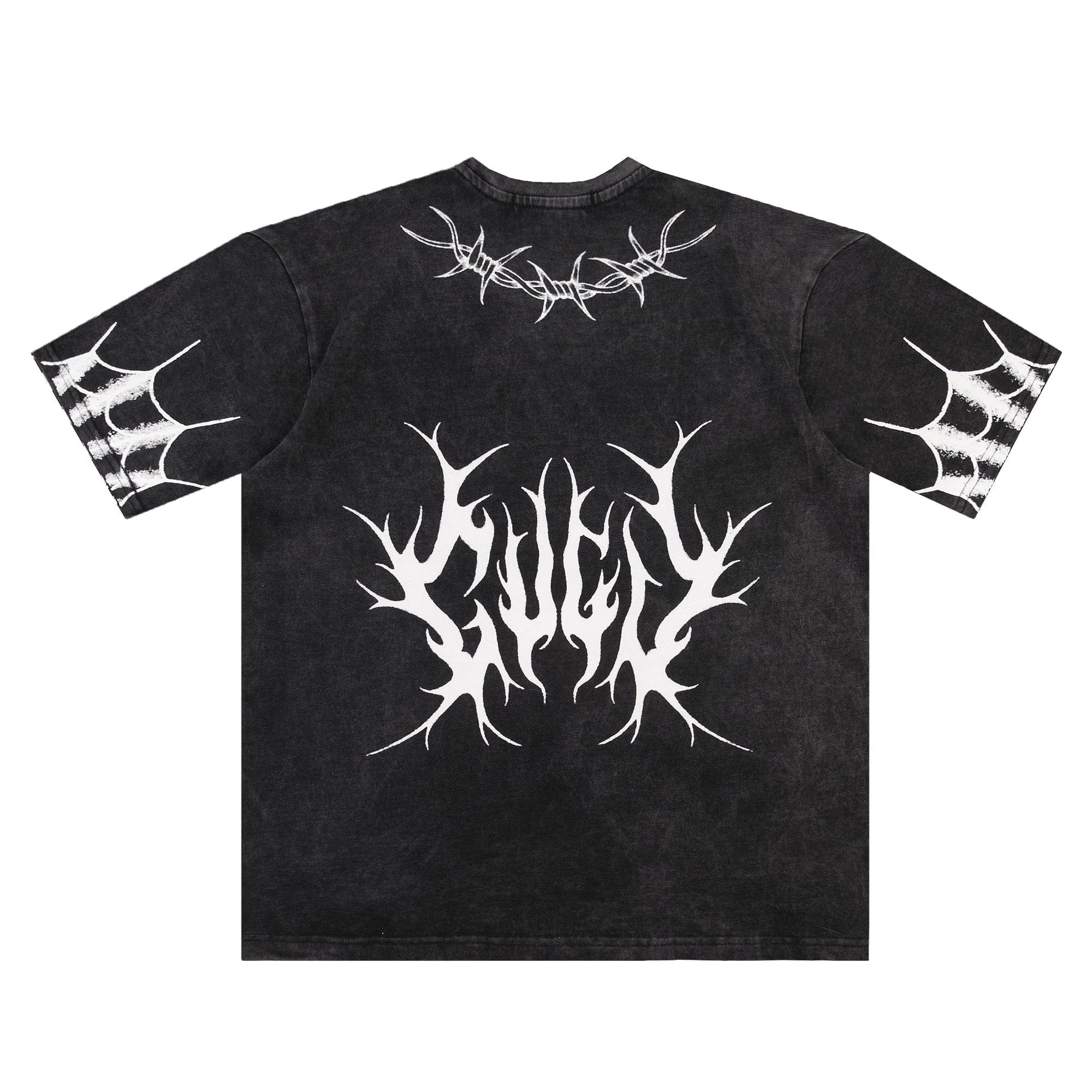 GUGU t-shirt "GUGU ALTERNATIVE" washed black