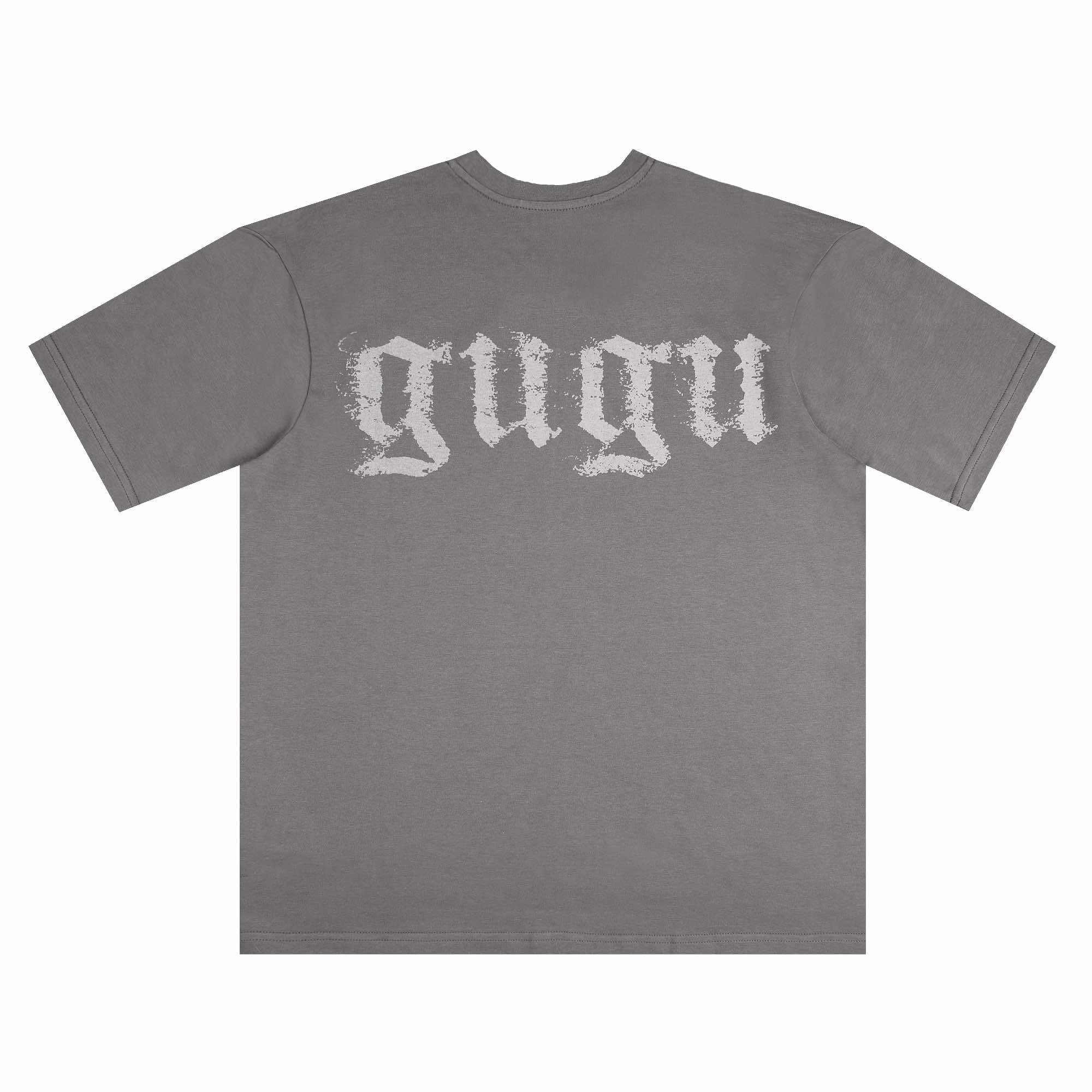 GUGU t-shirt "GUGU GRUNGE" dark gray