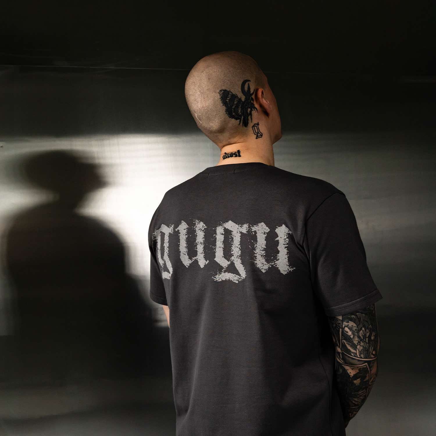 GUGU t-shirt "GUGU GRUNGE" dark gray