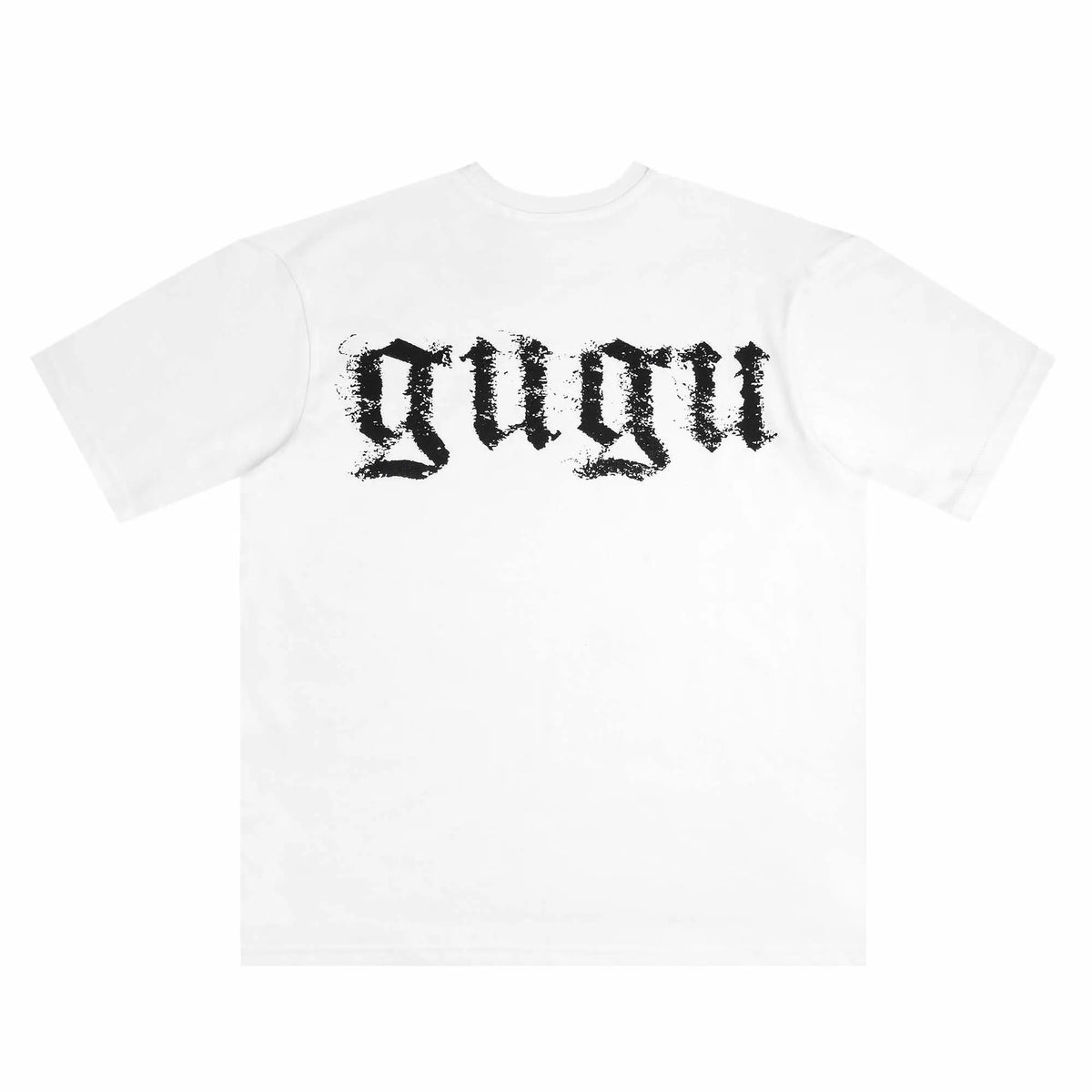 GUGU t-shirt "GUGU GRUNGE" white