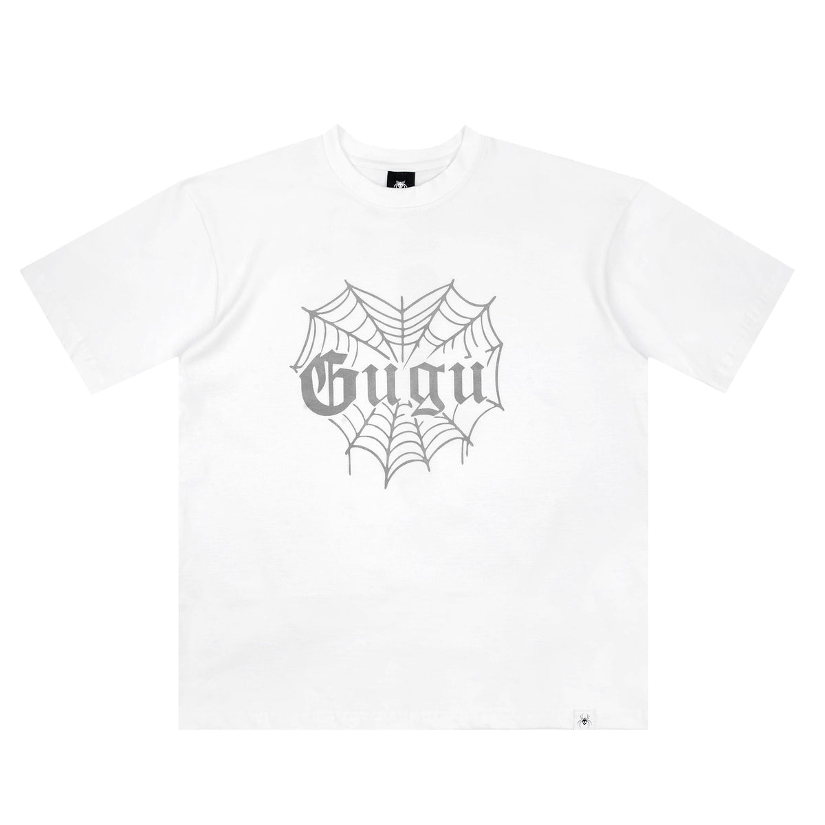 GUGU t-shirt "GUGU HEARTWEB" white