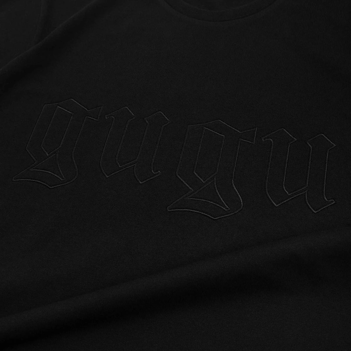 GUGU t-shirt "GUGU OUTLINE" black