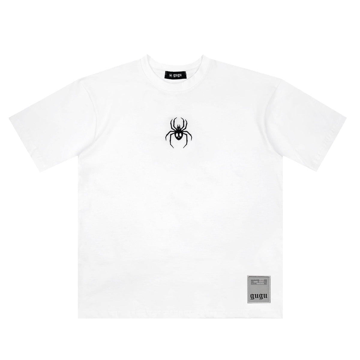 GUGU t-shirt "GUGU SPIDER” white