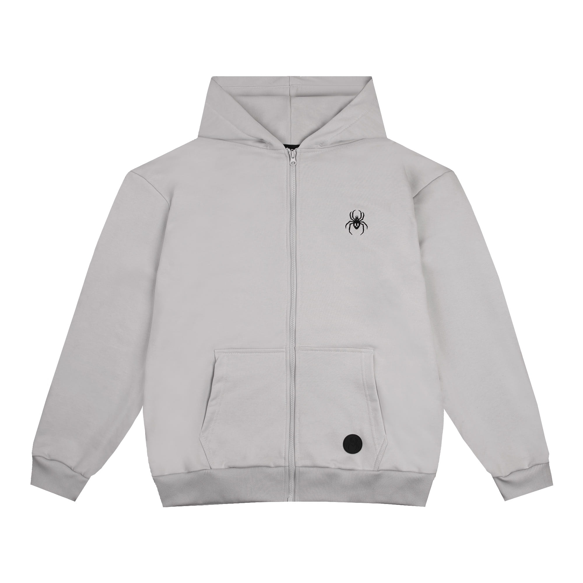 GUGU zip hoodie "GUGU" gray